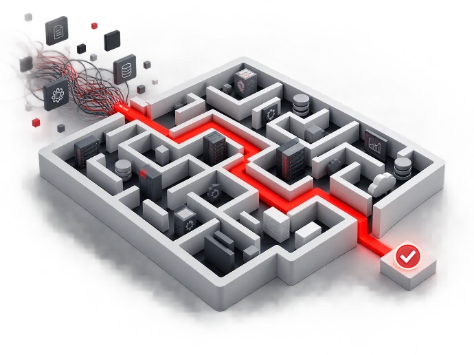 Hazlo sencillo | Filosofía de transformación digital RedBx En RedBx creemos que la tecnología debe ayudar a las organizaciones a crecer, no complicar su operación. Transformamos procesos, sistemas y desafíos tecnológicos complejos en soluciones claras, eficientes y fáciles de implementar, permitiendo a nuestros clientes enfocarse en lo que realmente importa.