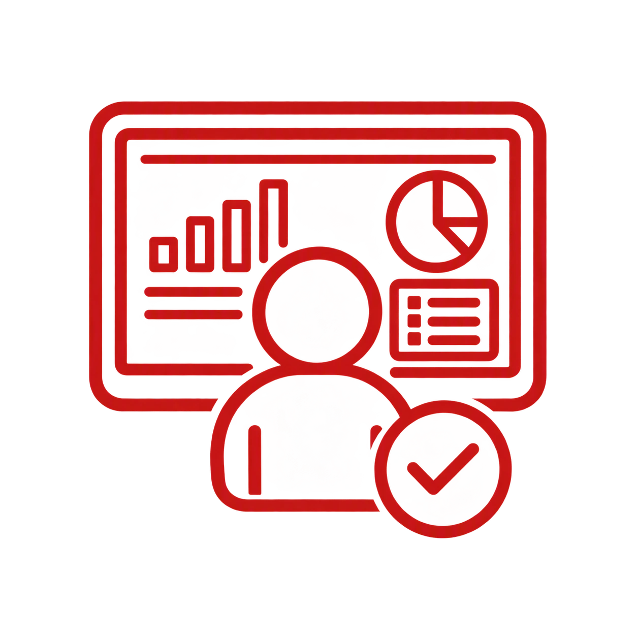 Plataformas de Gestión Icono de automatización de nómina y gestión gubernamental